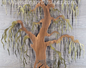9th Anniversary (Willow) Gift Tree of Life Willow Tree Wall Decor