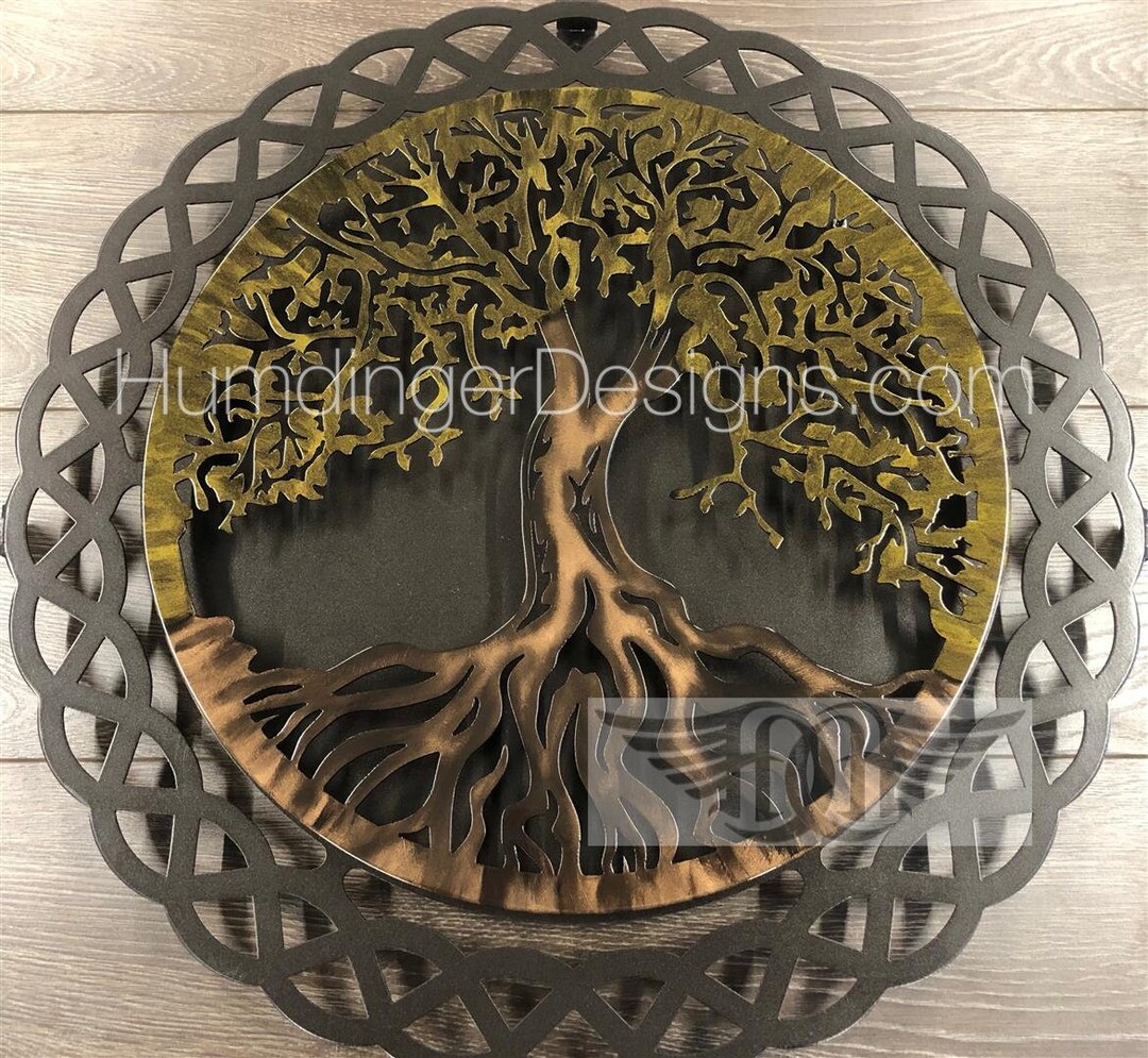 Large Tree of Life Metal Wall Art - Etsy