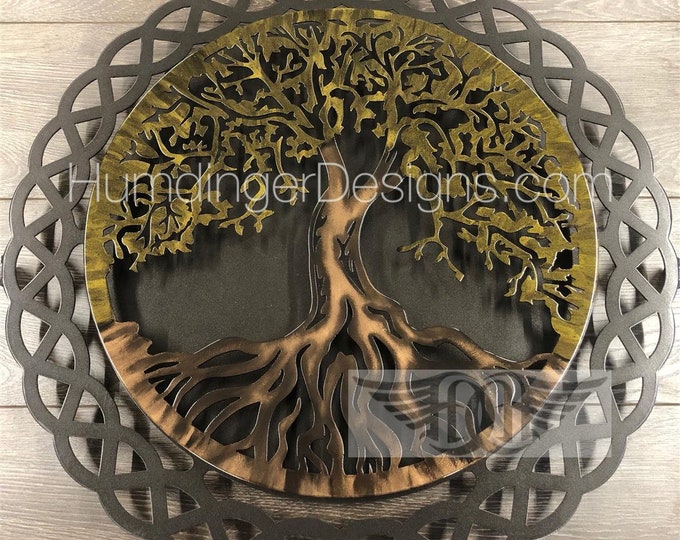 Large Tree of Life Metal Wall Art - Etsy