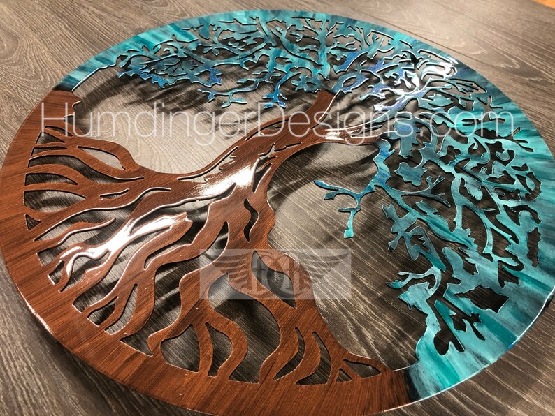 Zen Garden Garden Decor Outdoor Wall Art Tree of Life Etsy