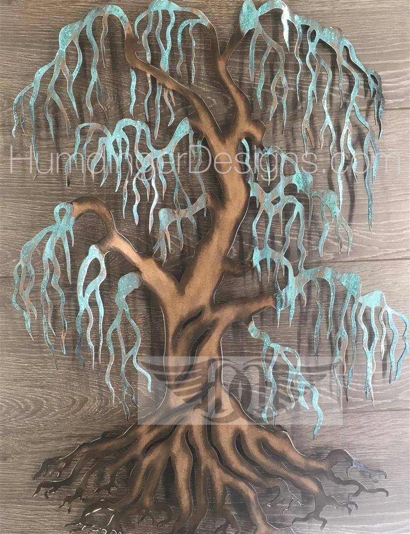 9th Anniversary willow Gift Tree of Life Willow Tree Wall Etsy