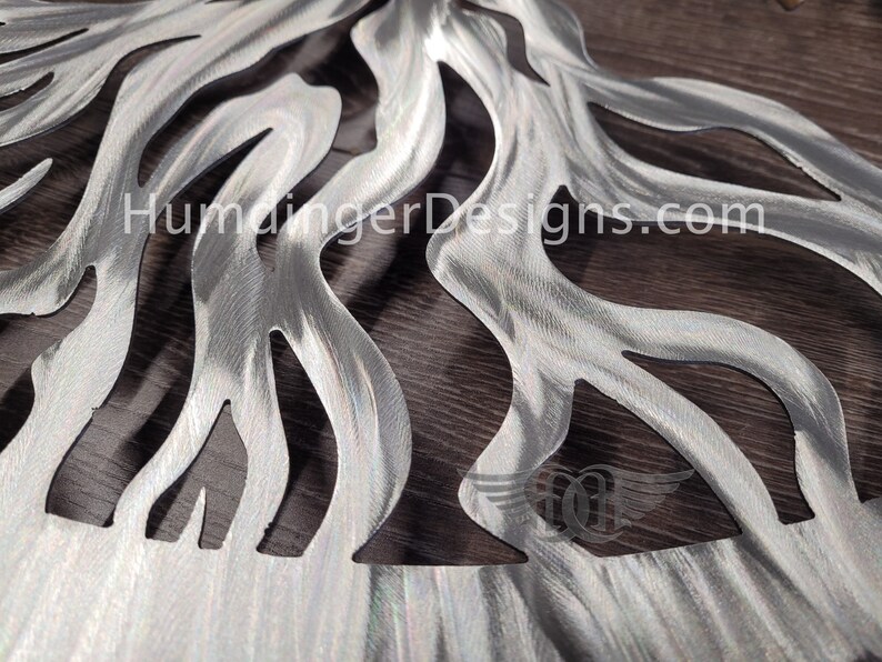 Metal Wall Art Stainless Steel Tree of Life Wall Decor Wall Etsy