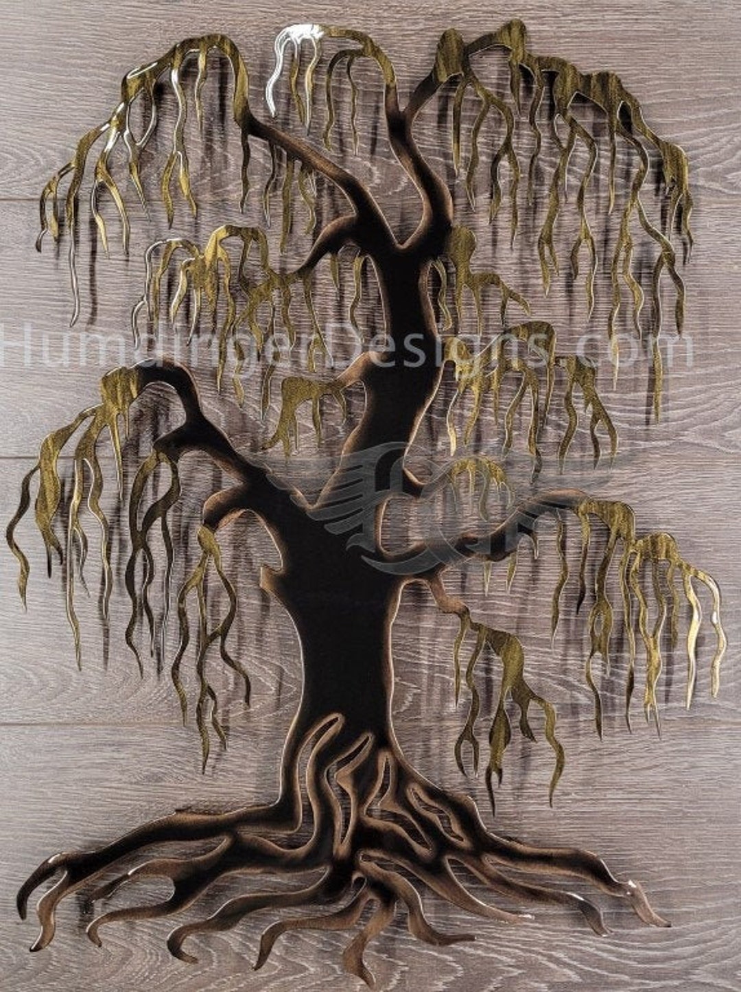 9th Anniversary (willow) Gift - Tree of Life - Willow Tree - Wall Decor ...