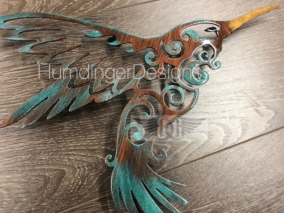 Large Hummingbird Metal Wall Art Decor - Large Hummingbird Wall Art Large Hummingbird Metal Wall Art Decor - Large Hummingbird Wall Art