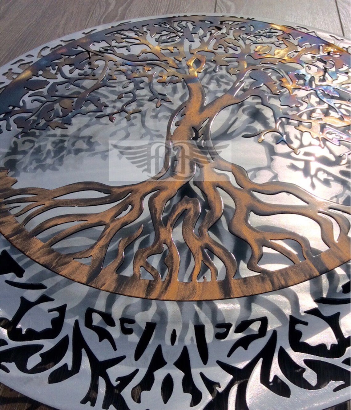 Tree of Life - Large Metal Wall Art - Etsy