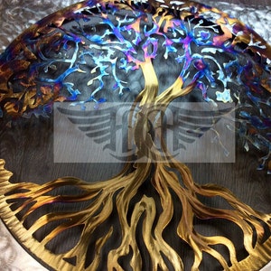 Tree of Life Wall Art stainless Steel - Etsy