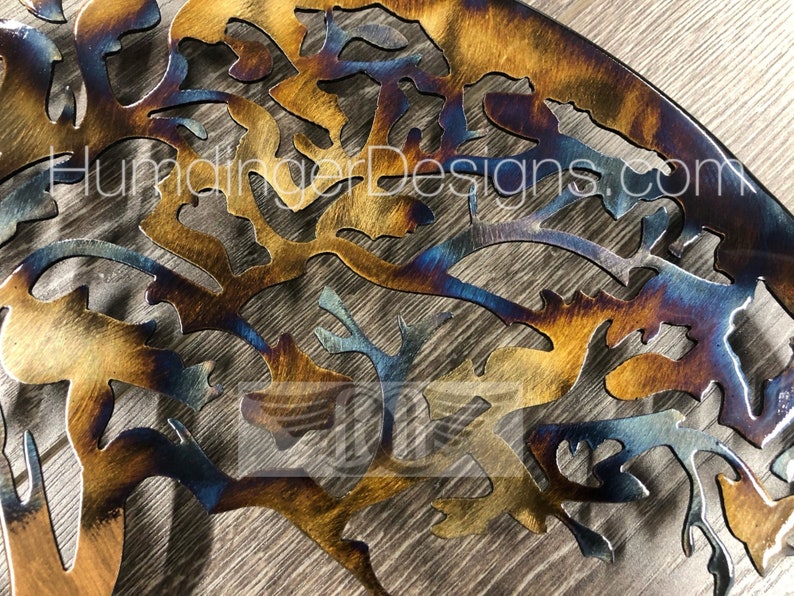 Large Metal Wall Art Etsy