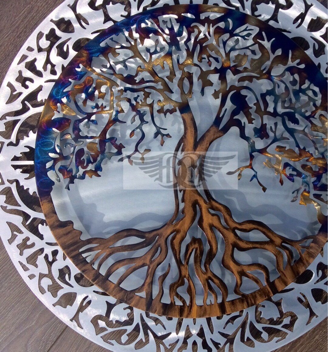 Tree of Life - Large Metal Wall Art - Etsy