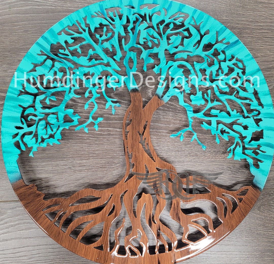 Zen Garden Garden Decor Outdoor Wall Art Tree of Life - Etsy