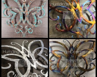 Butterfly - Metal Wall Art - Celtic - Butterflies - Wall Sculpture - Mother's Day Gift - Indoor Outdoor - Zen - Humdinger Designs