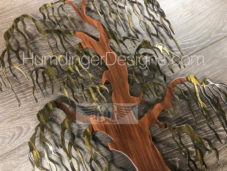 9th Anniversary willow Gift Tree of Life Willow Tree Wall Etsy