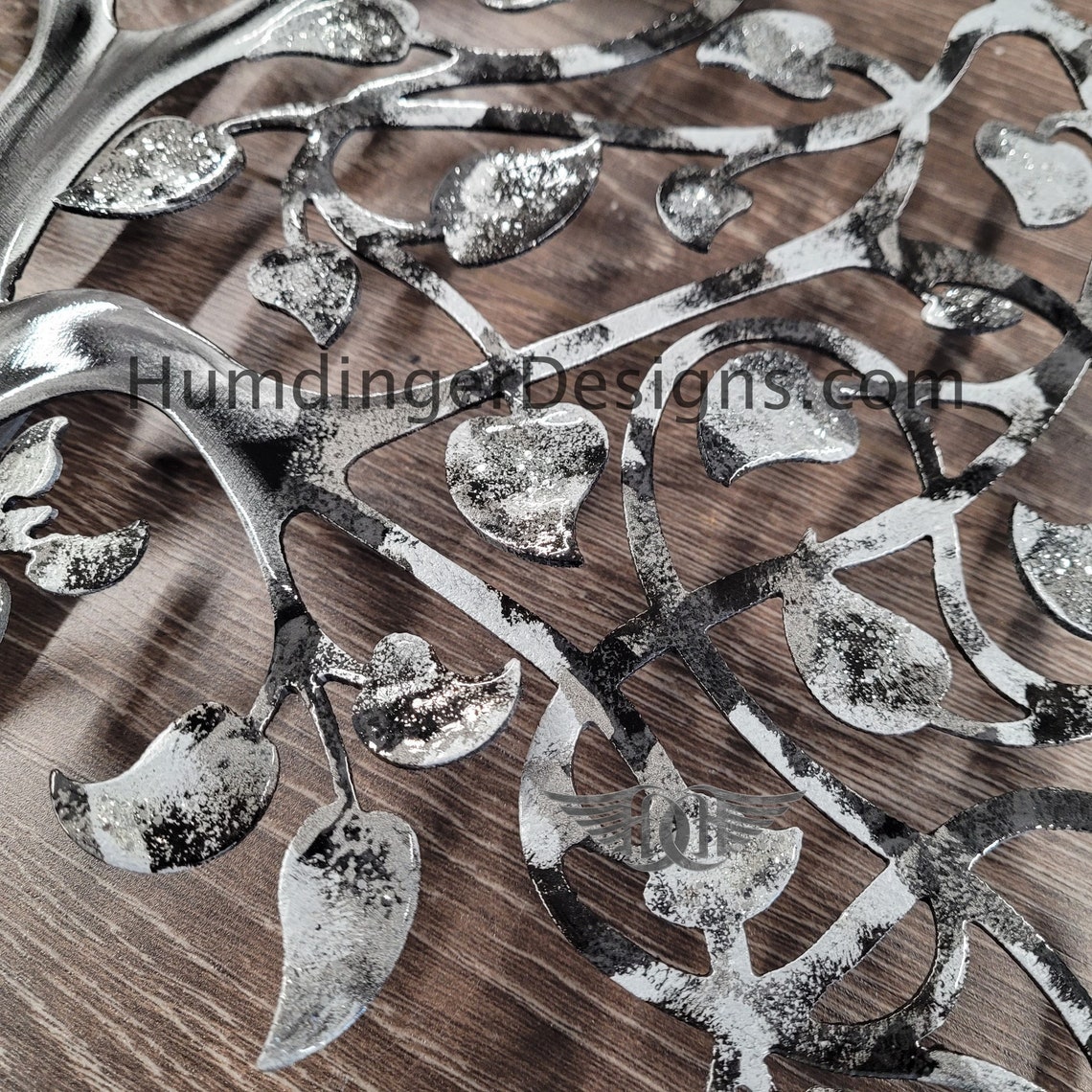 Tree Shade For Indesign Infinity Tree - Shades of Gray - Sizes up to 45 Inches - Metal Wall Art ...