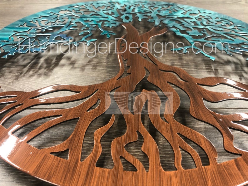 Zen Garden Garden Decor Outdoor Wall Art Tree of Life Etsy