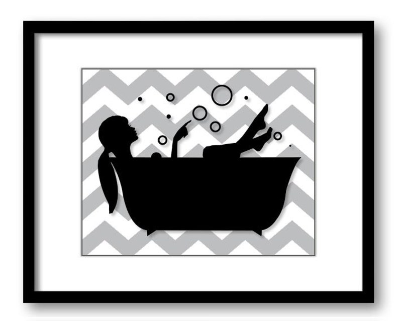 Instant Bathroom Decor Print Grey Gray Black White - Black White And Gray Bathroom Wall Decor Instant Bathroom Decor Print Grey Gray Black White - Black White And Gray Bathroom Wall Decor