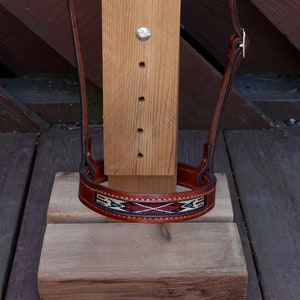 Handgefertigte Leder Krawatte