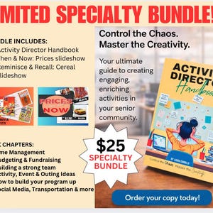 Activity Director Handbook | Activty ideas | Time management | Contests and Challenges | Budgeting