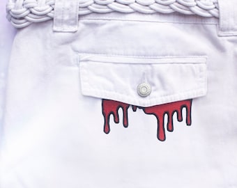 Horror Blood Drip | Embroidered Patch