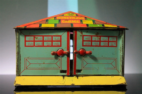 Marx Honeymoon Garage Pressed Steel 1935 Prewar - Etsy