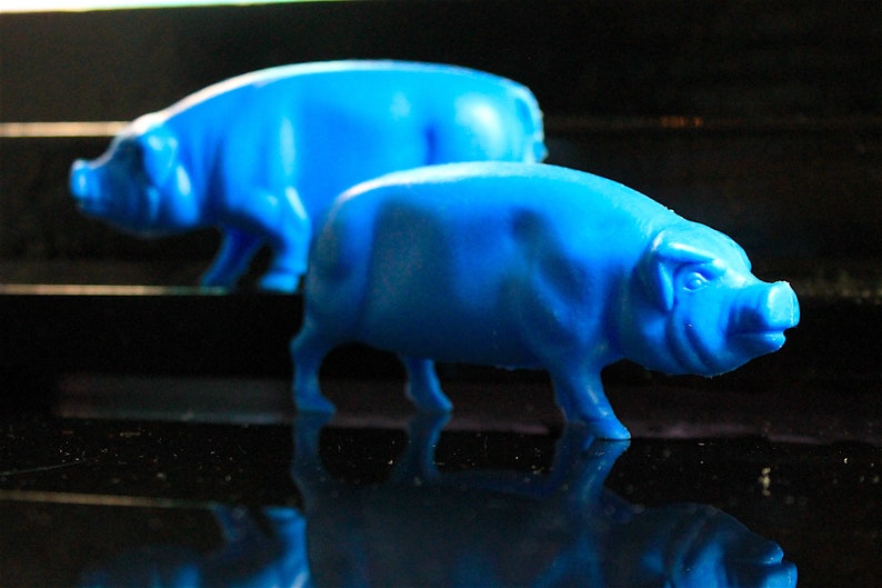 Ajax Hollow Belly Farm Animals Vintage Soft Plastic Farm Toys - Etsy