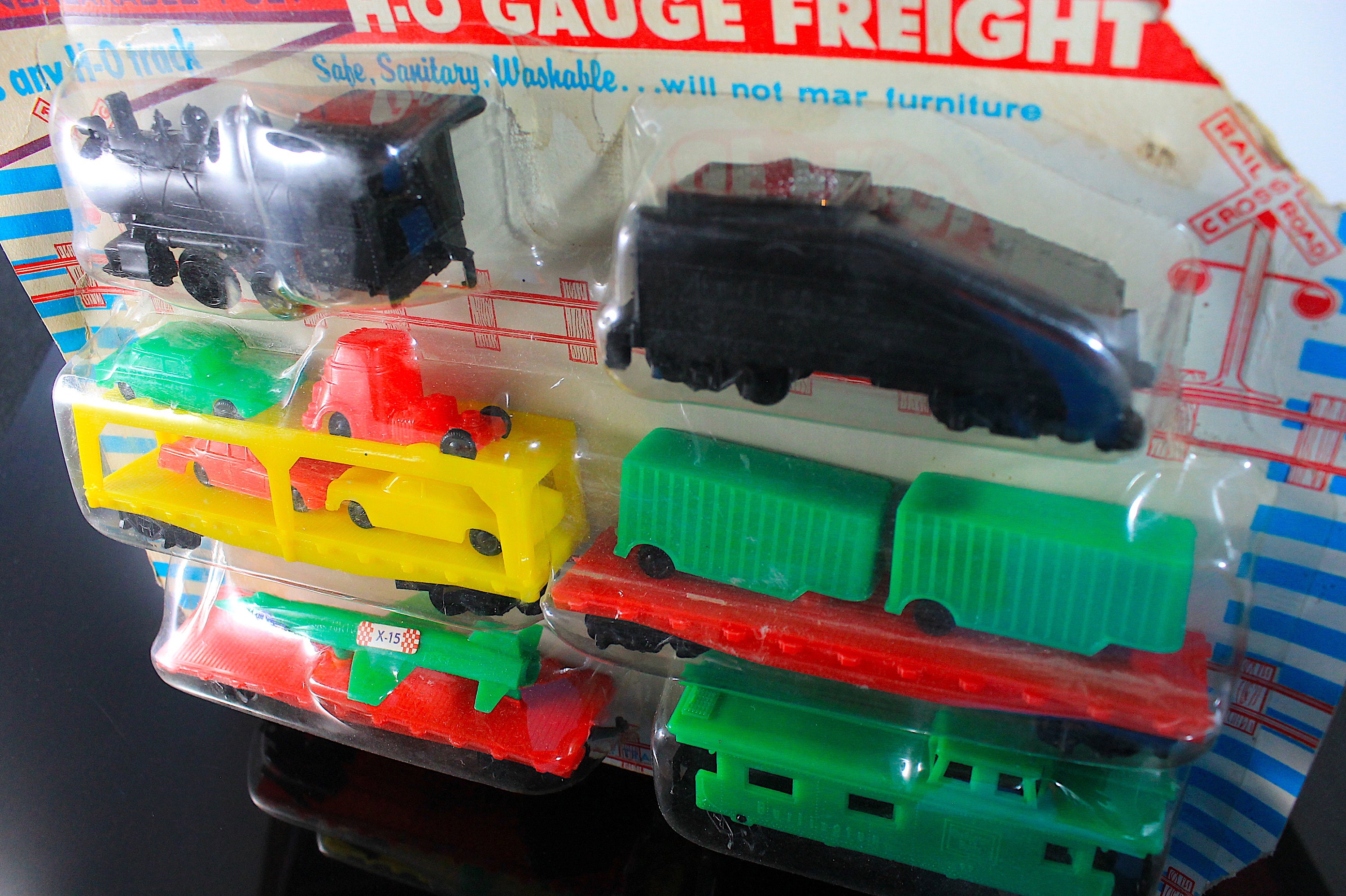 Processed Plastic HO Gauge Freight Train Vintage 1960's Playset - Etsy
