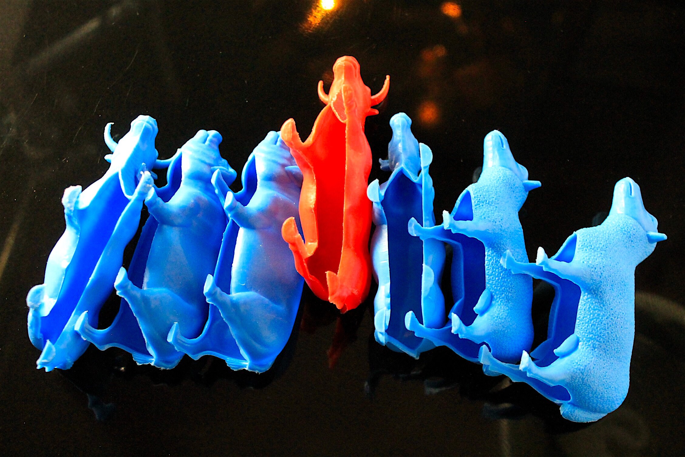 Ajax Hollow Belly Farm Animals Vintage Soft Plastic Farm Toys - Etsy