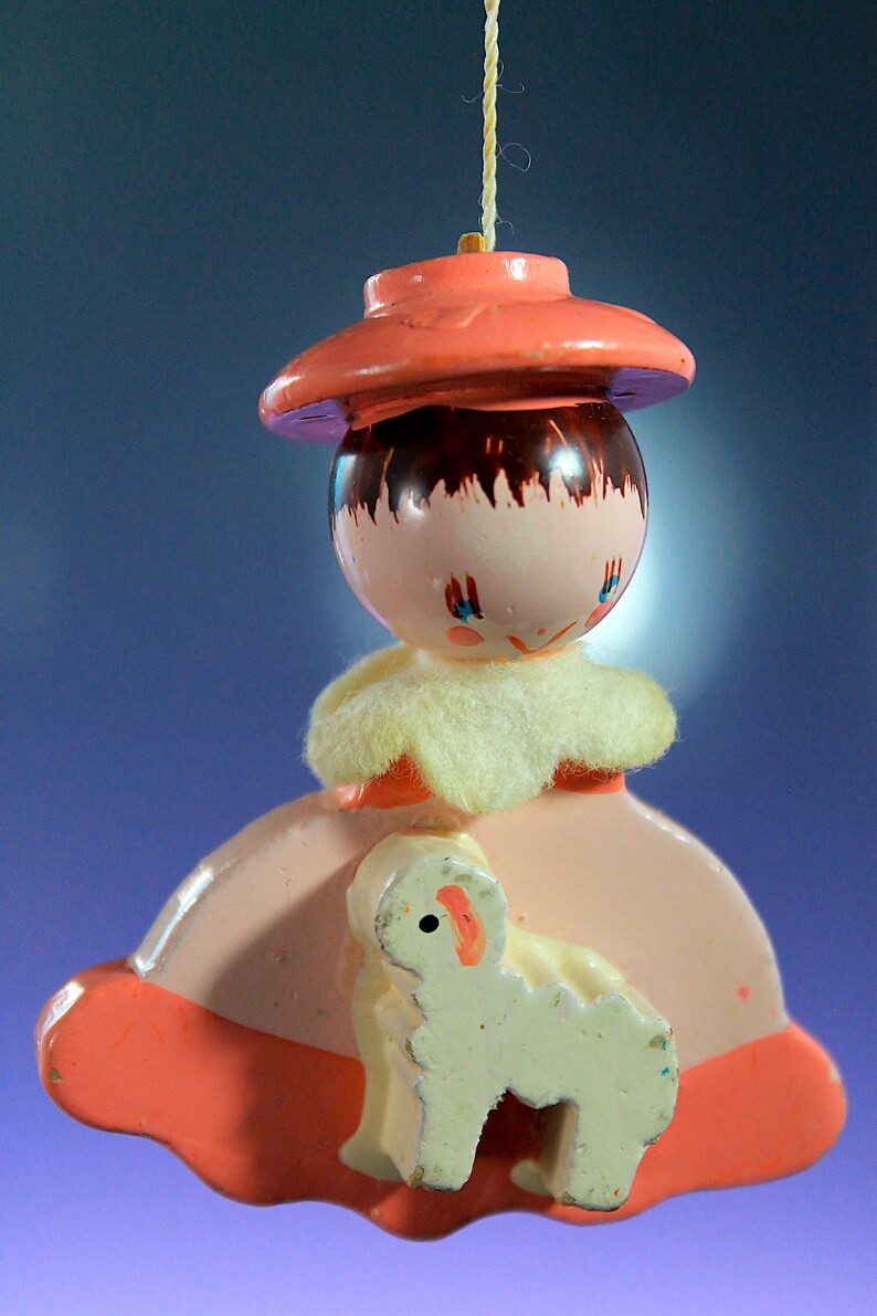 Vintage Baby Nursery Rhyme Wood Ornaments Japan Etsy