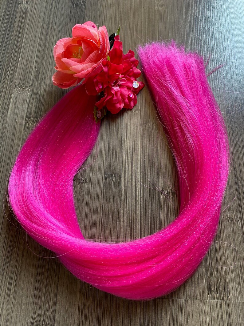 unicorn tail lovely long clip on tail for imaginative play etsy