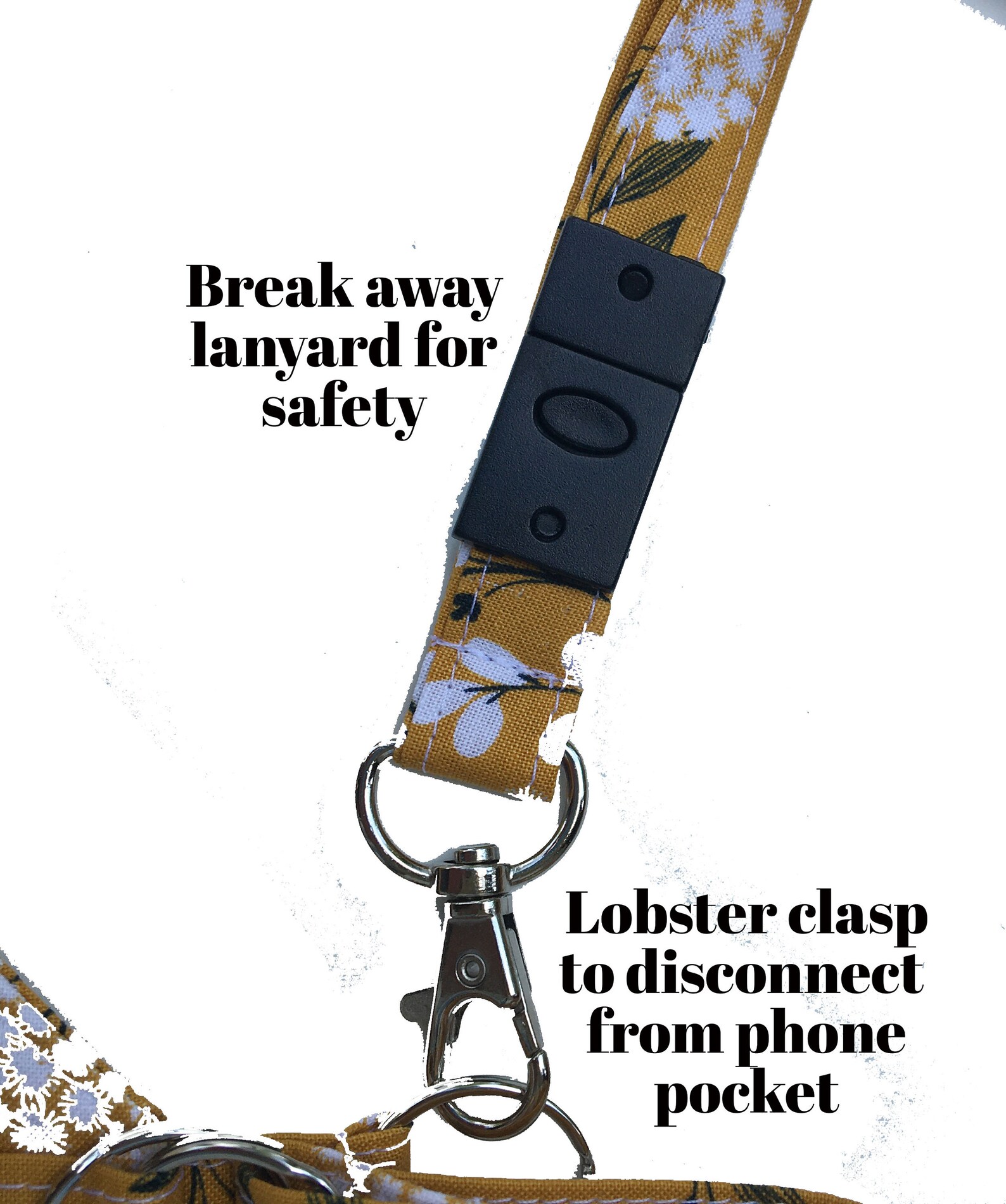Large Phone Bag With Lanyard Phone Holder for Car Cell Phone | Etsy
