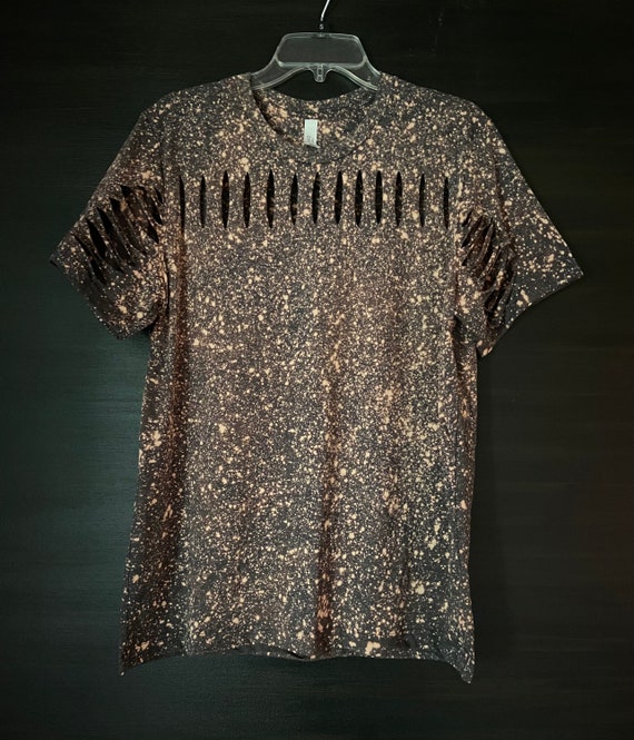 Bleached Shirt for Women Trendy Bleach Shirt Distressed