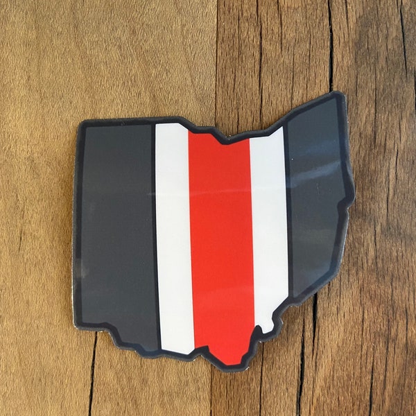 Ohio State Water Bottle Stickers Etsy