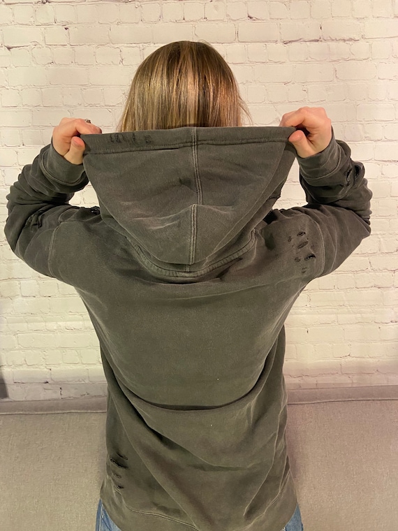 Distressed Sweatshirt for Women Distressed Hoodie for Men