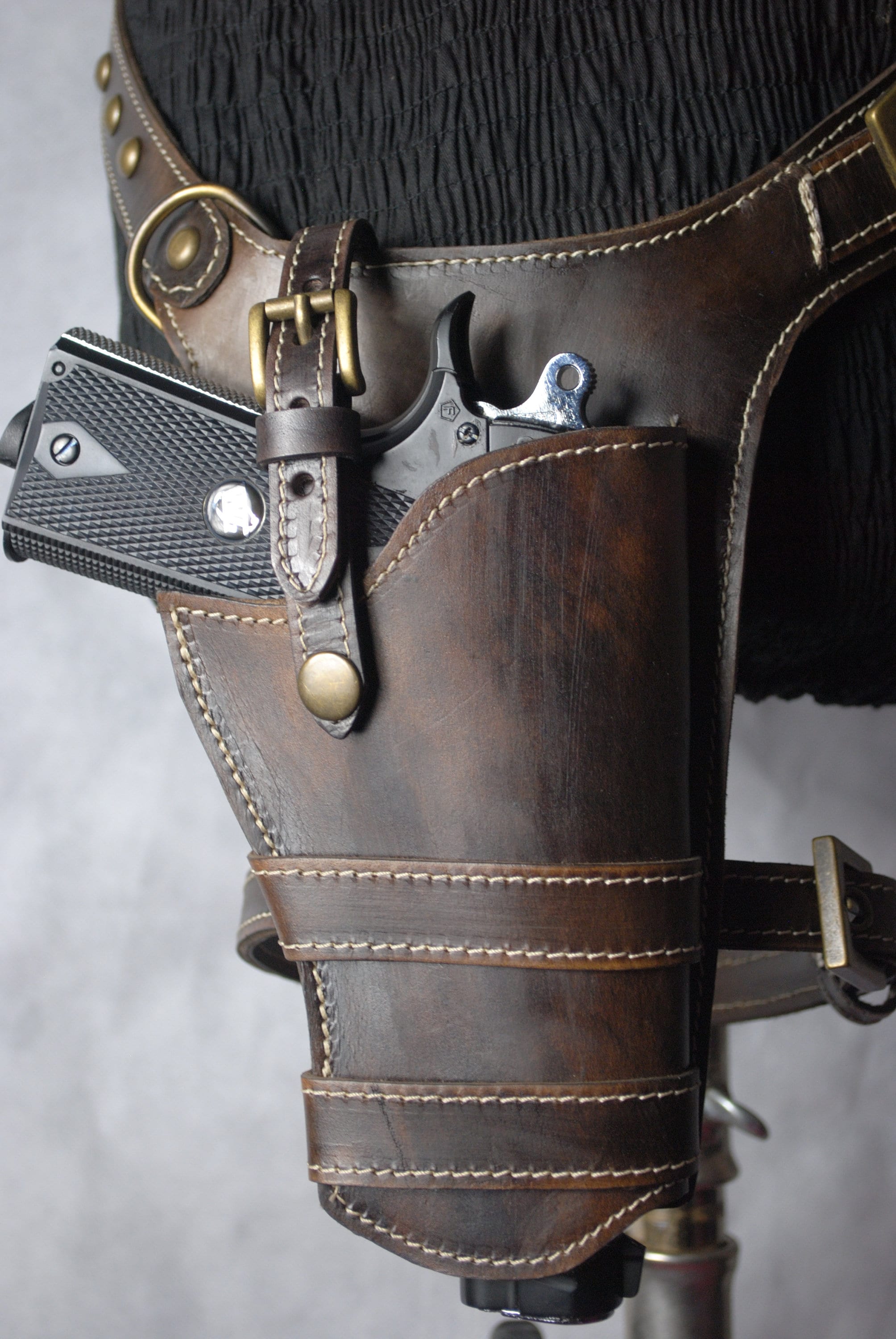 Real Leather Leg Holster Etsy UK
