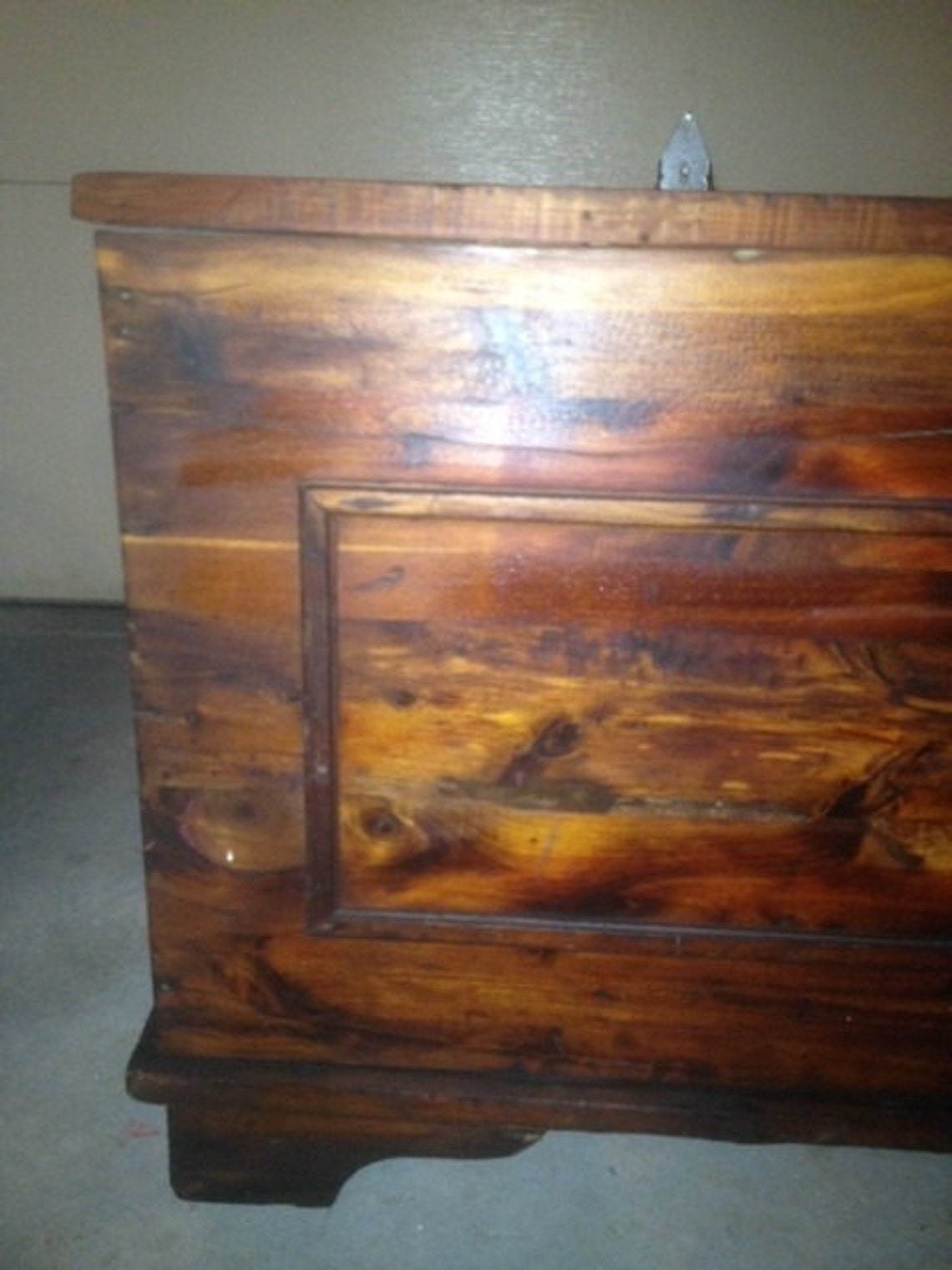 Beautiful Vintage Handmade Amish Cedar Hope Chest Trunk Etsy