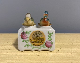 Vintage Salt and Pepper Shakers - Coney Island NY