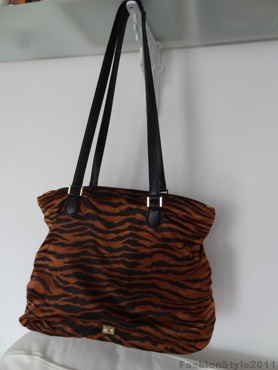 MOSCHINO Redwall Leopard Print NYLON Etsy