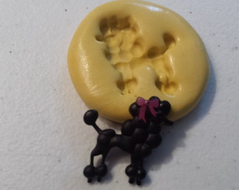 Poodle Dog Flexible Silicone Mold