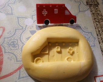 Ambulance Chocolate Candy Mold EMT Help 911 Doctor Ambulance Chocolate Candy Mold EMT Help 911 Doctor