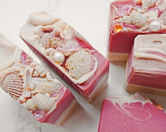 Pink Sands - Cold Process Soap + Goat Milk Soap