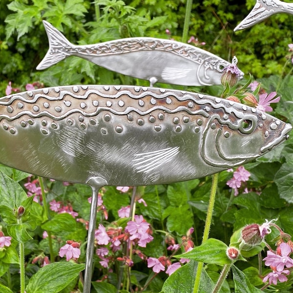 Fish Sculpture Etsy