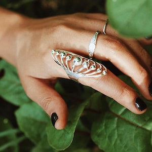 Bague d'alignement planétaire, en argent sterling