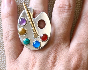 Painter's Palette Ring