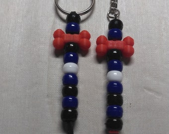 Pup Pride keychain
