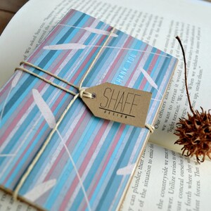 Multi couleur moderne cartes de remerciements - Merci carte agrégat par bandes colorées - Reed modèle de cartes de correspondance