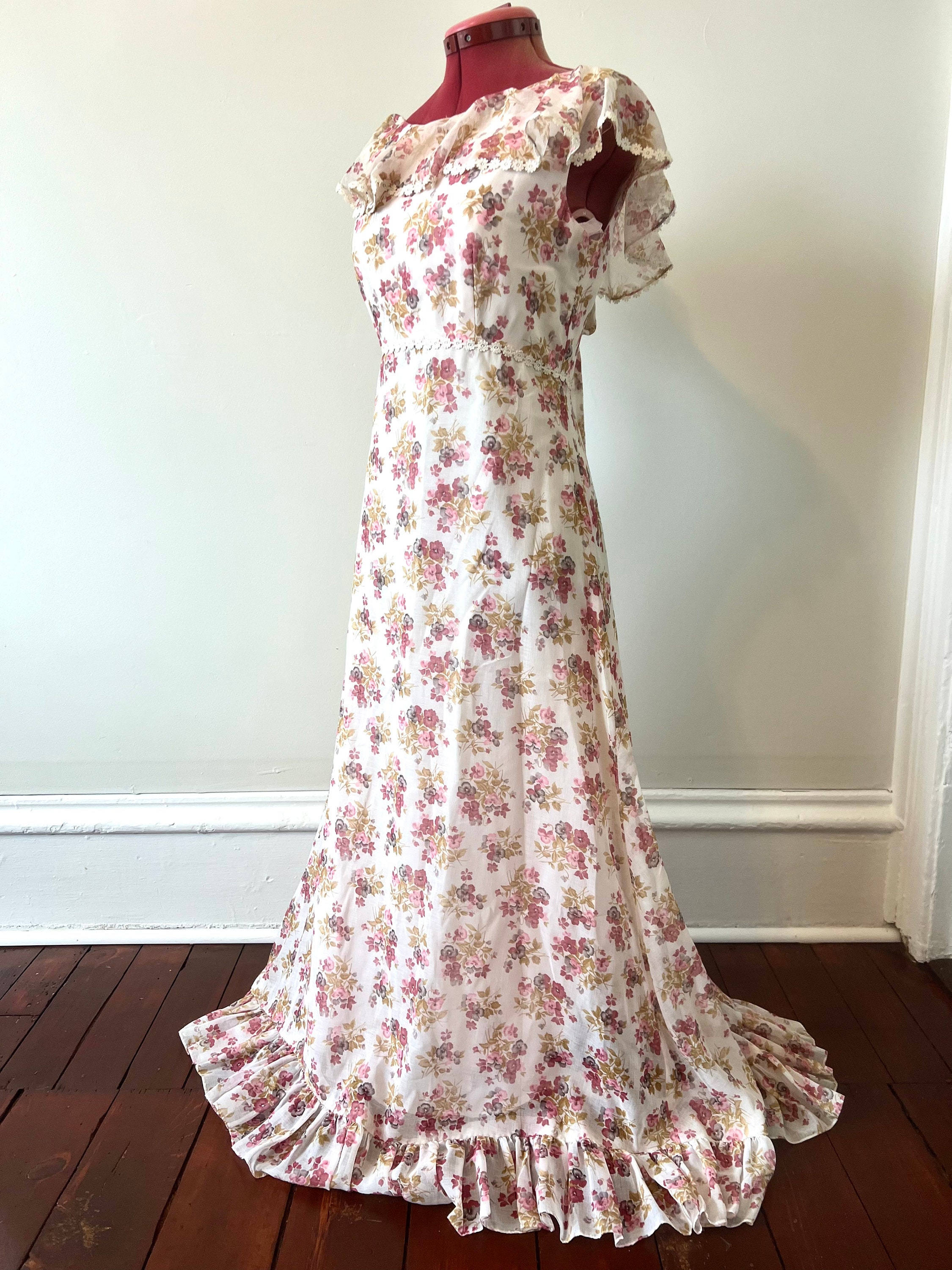 Sylvia Ann Dress 70s - Etsy