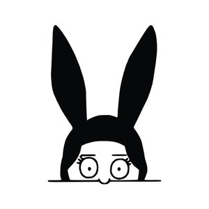 Louise Bob&#39;s Burgers sticker/decal