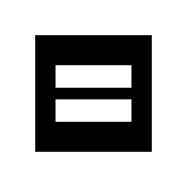 Equality Sticker/ black lives matter edition