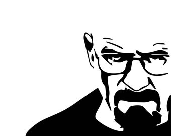 Walter White sticker Laptop sticker