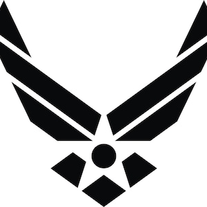 US Air Force logo sticker custom