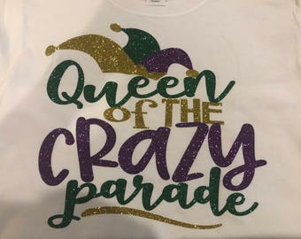 Mardi Gras Shirt- Adult