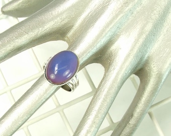 Mood Ring Adjustable Band Statement Ring